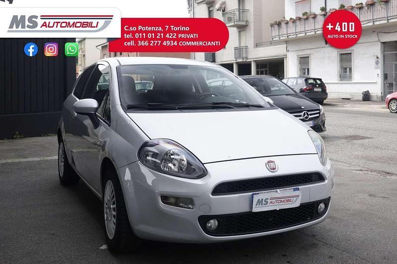Usata Fiat Punto Evo Lounge 77 CV (56 kW) 2014 Nero Utilitaria