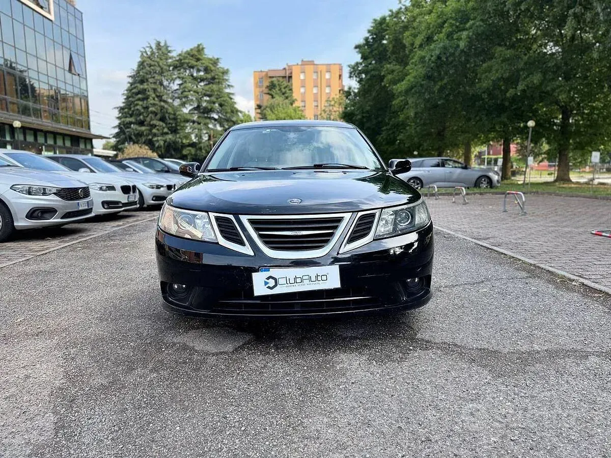 Usata Saab 9-3 Linear 150 CV (110 kW) 2008 Nero Station wagon