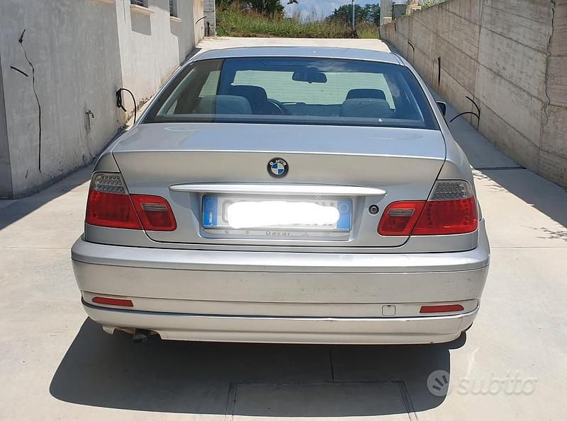 Usata BMW 320 150 CV (110 kW) 2003 Grigio Coupé