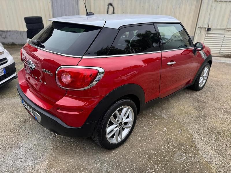 Usata Mini Paceman 111 CV (81 kW) 2013 Rosso Utilitaria