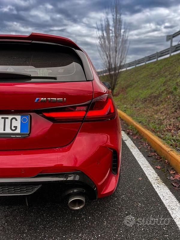 Usata BMW M135 2019 Rosso Utilitaria