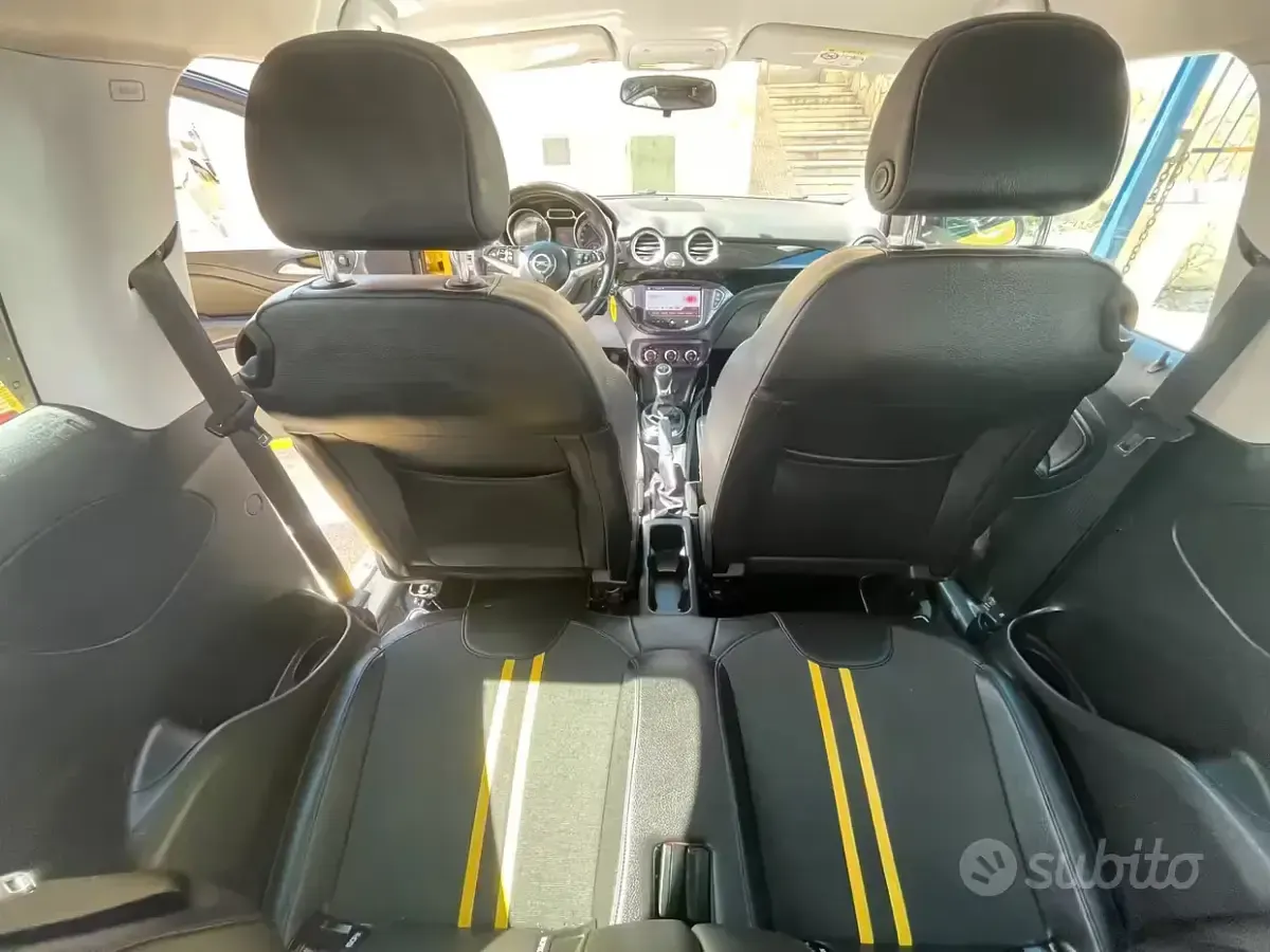 Usata Opel Adam Jam 101 CV (74 kW) 2013 Giallo Utilitaria
