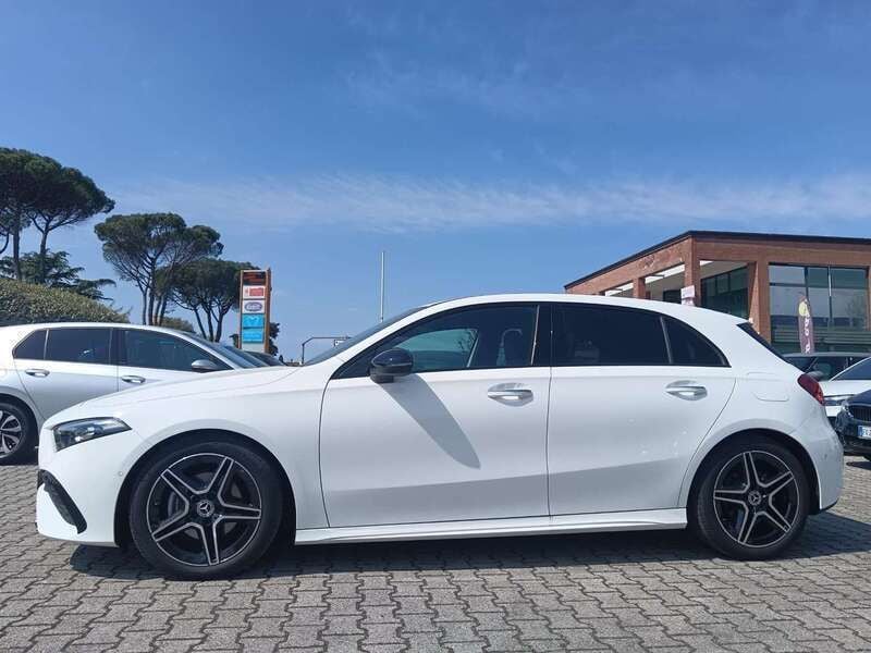 Usata Mercedes A200 AMG Line Premium 150 CV (110 kW) 2024 Bianco Berlina