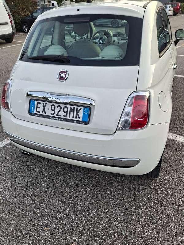 Usata Fiat 500 Lounge 69 CV (50 kW) 2014 Bianco Utilitaria