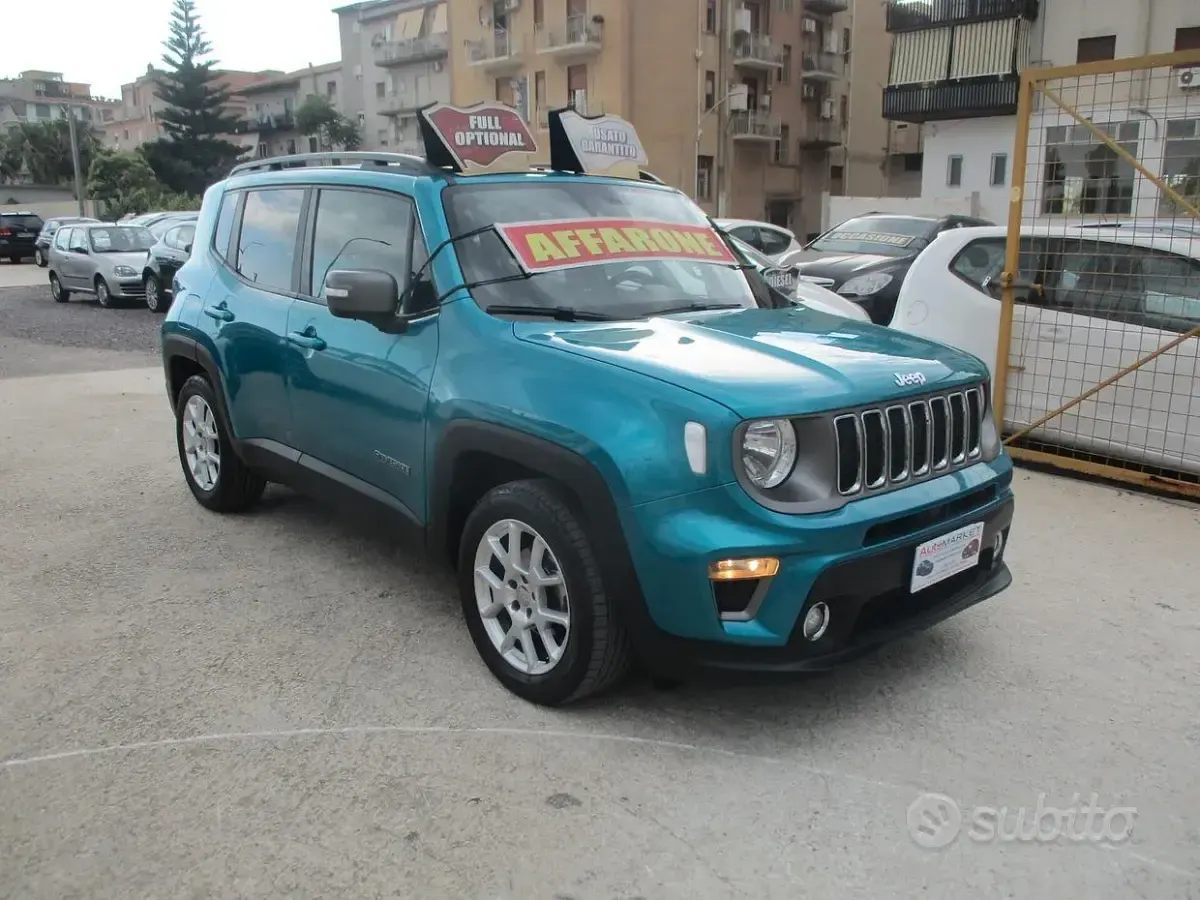 Usata Jeep Renegade Limited 120 CV (88 kW) 2020 Verde SUV