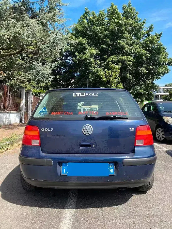 Usata VW Golf IV Comfortline 105 CV (77 kW) 2001 Blu/azzurro Berlina
