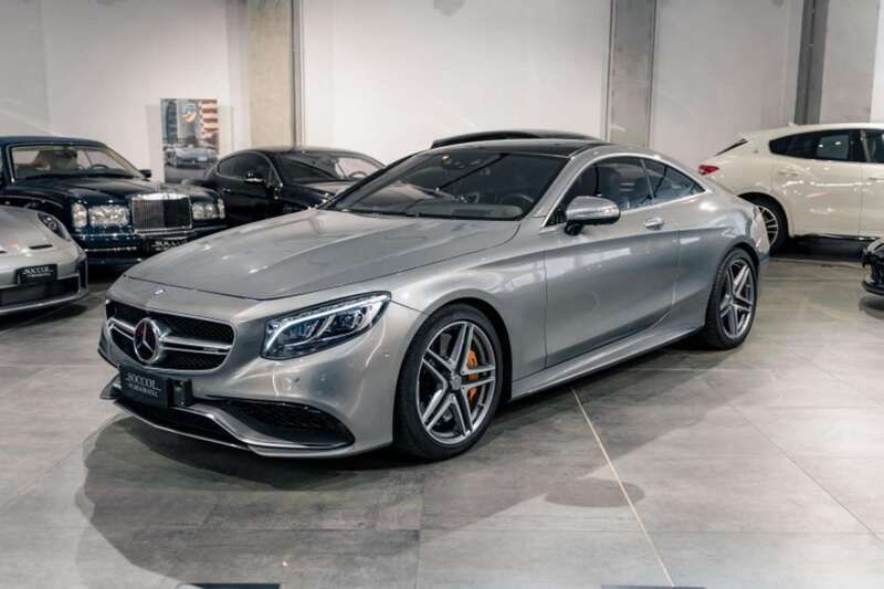 Usata Mercedes S63 AMG AMG 585 CV (430 kW) 2015 Grigio Coupé