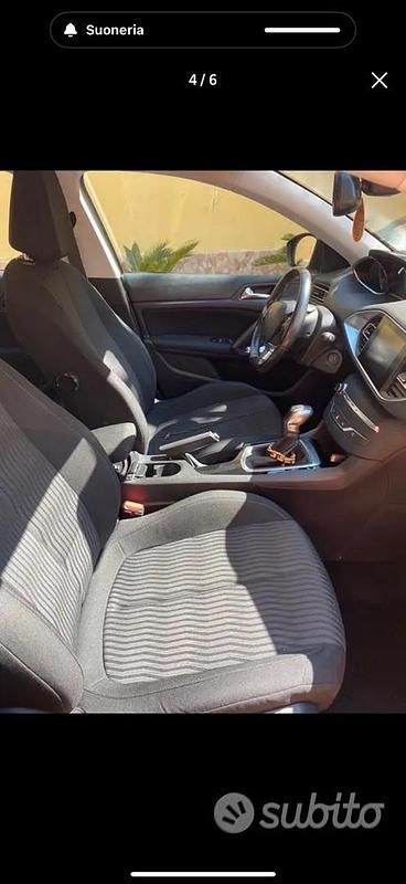 Usata Peugeot 308 92 CV (67 kW) 2014 Grigio Berlina