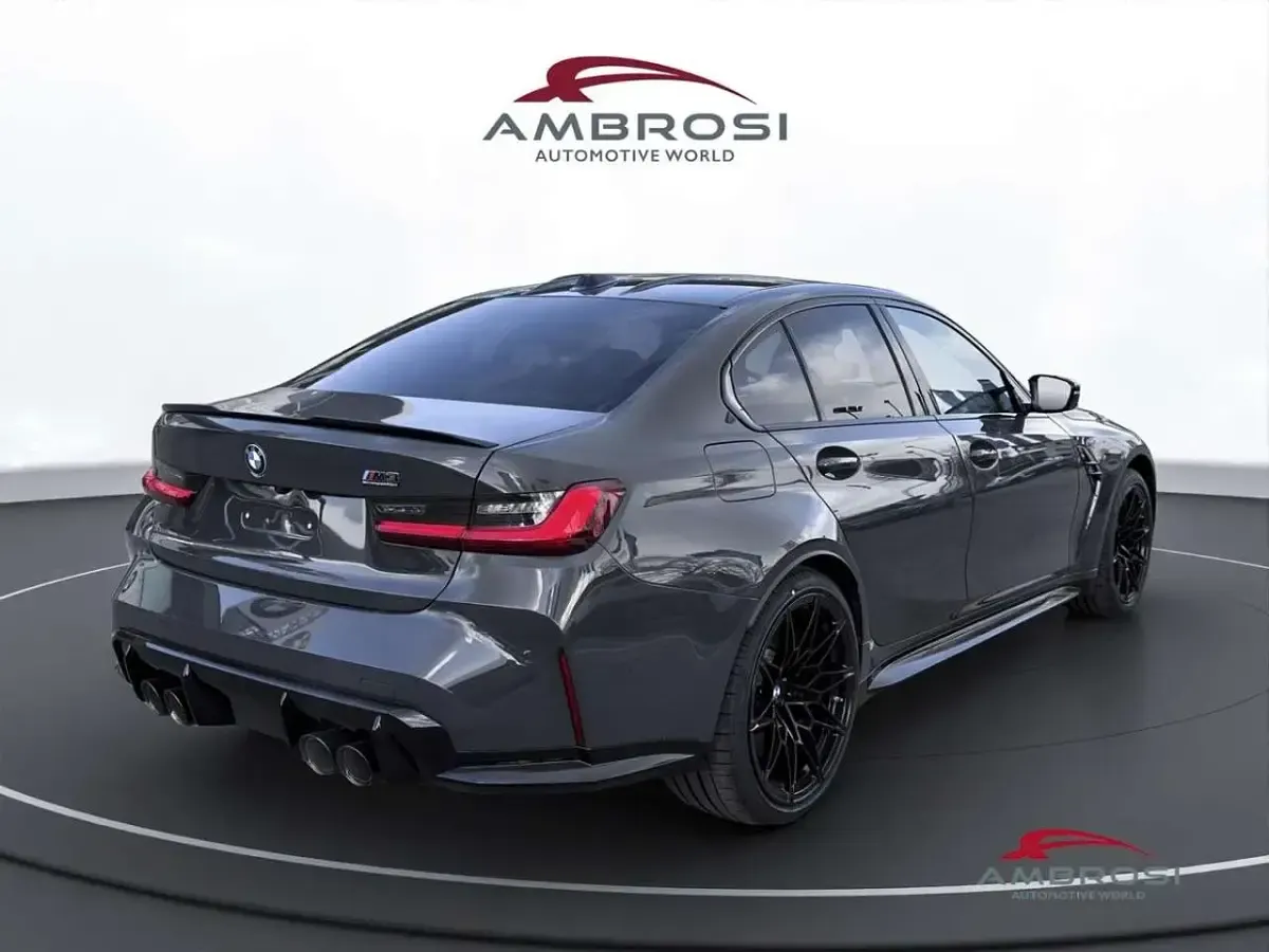 Nuova BMW M3 Competition Edition 530 CV (389 kW) 2026 Dravit grey metallizzato Berlina