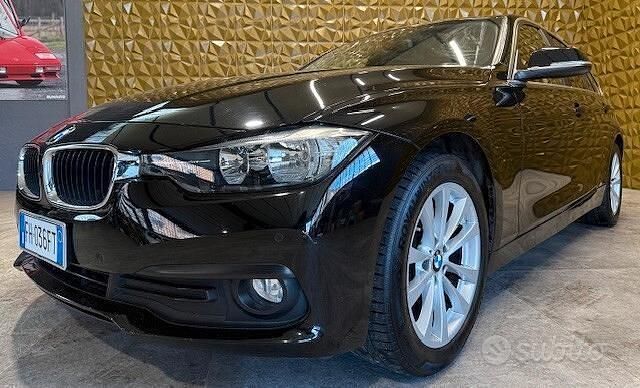 Usata BMW 316 Sport Line 116 CV (85 kW) 2017 Nero Station wagon
