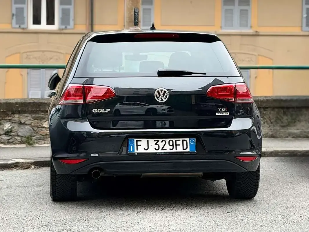 Usata VW Golf VII Allstar 110 CV (80 kW) 2017 Nero Berlina