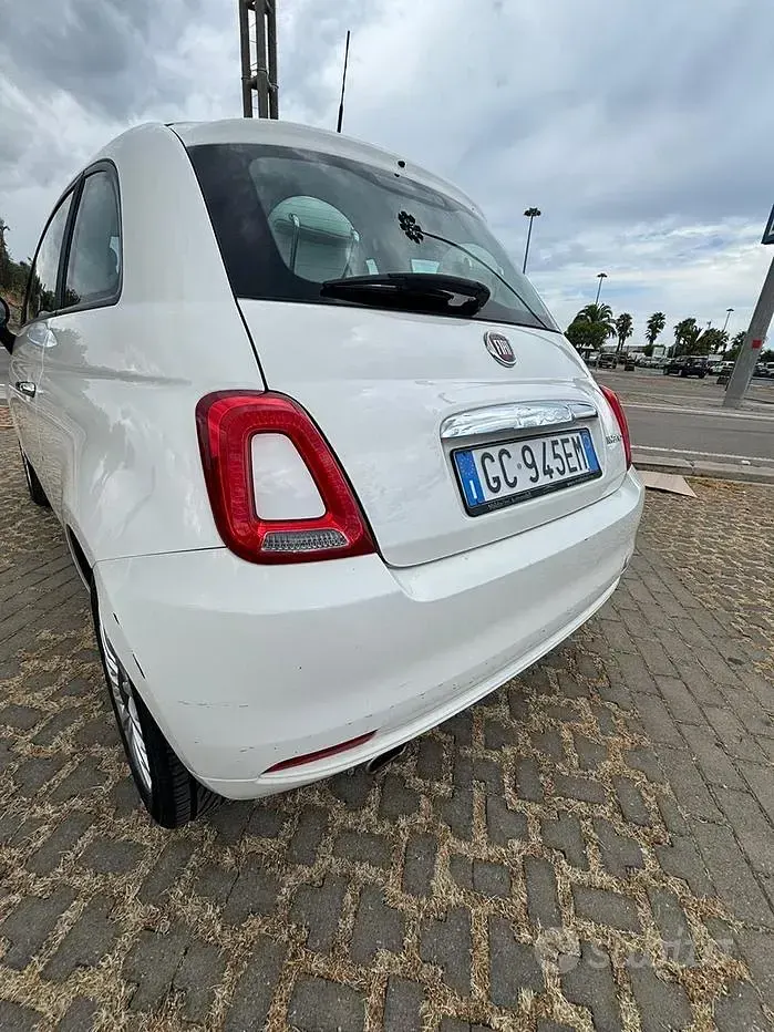 Usata Fiat 500 69 CV (50 kW) 2020 Bianco