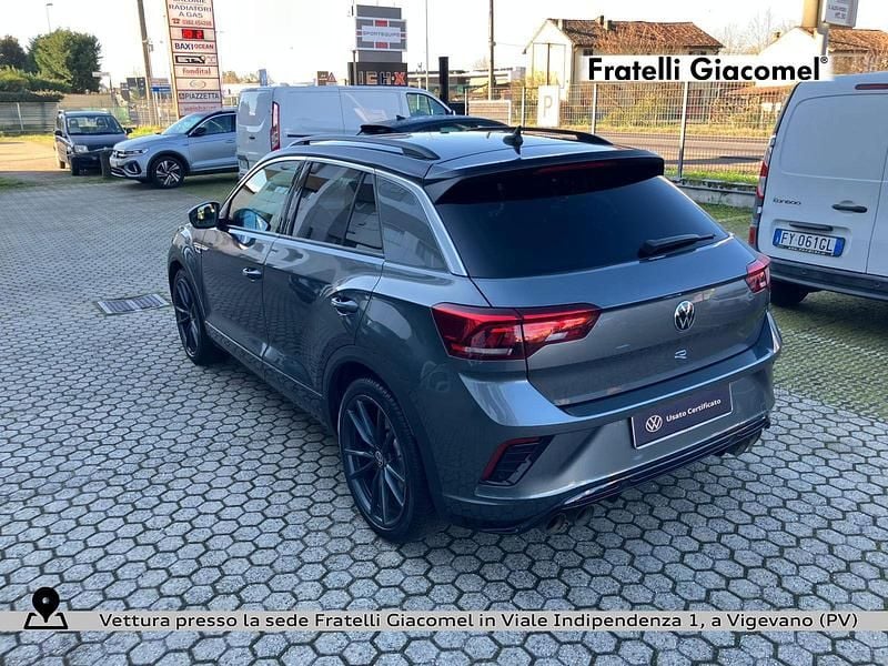 Usata VW T-Roc R 300 CV (220 kW) 2021 X3 indium grey metallizzato SUV