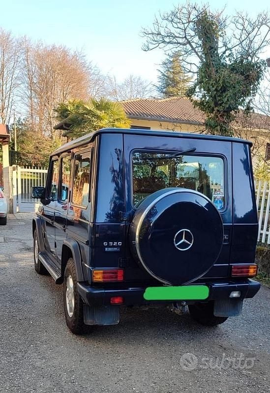 Usata Mercedes G320 1995 Blu SUV