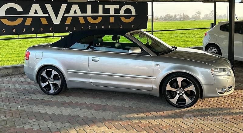 Usata Audi A4 Cabriolet 200 CV (147 kW) 2007 Grigio Cabrio