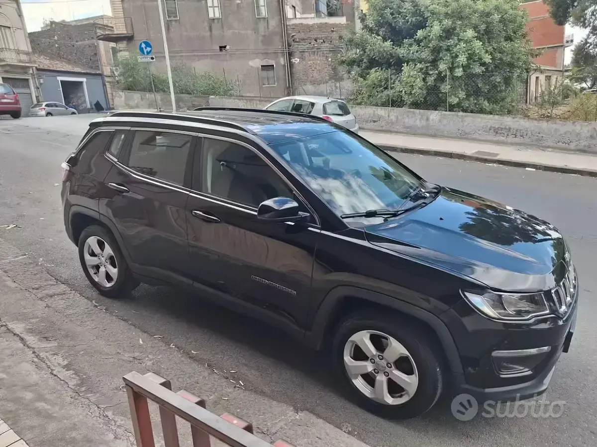 Usata Jeep Compass Longitude 120 CV (88 kW) 2018 Nero SUV