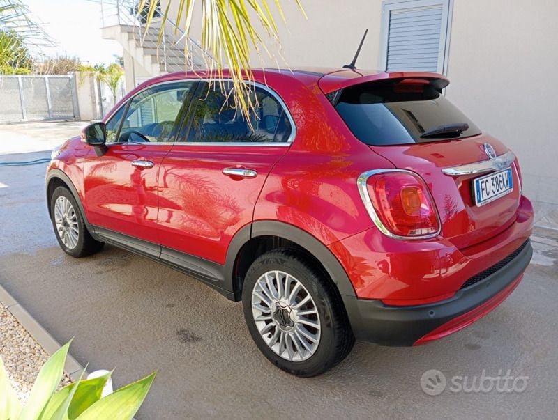 Usata Fiat 500X 120 CV (88 kW) 2016 Rosso SUV