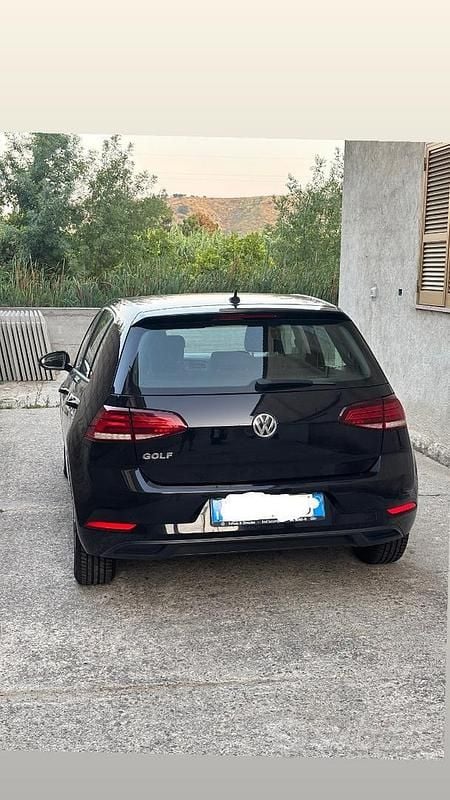 Usata VW Golf VII 116 CV (85 kW) 2018 Nero Berlina