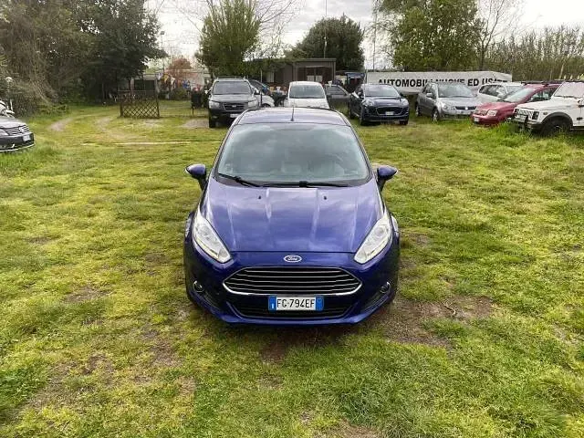Usata Ford Fiesta Titanium 97 CV (71 kW) 2017 Blu/azzurro Berlina