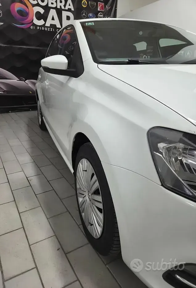 Usata VW Polo Highline 90 CV (66 kW) 2017 Bianco Berlina
