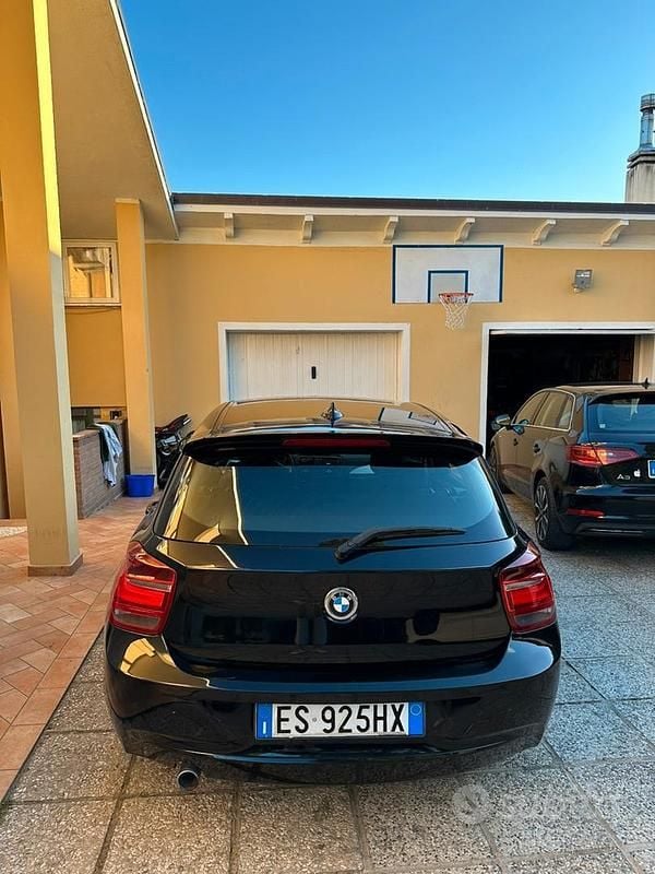 Usata BMW 116 2013 Nero Utilitaria