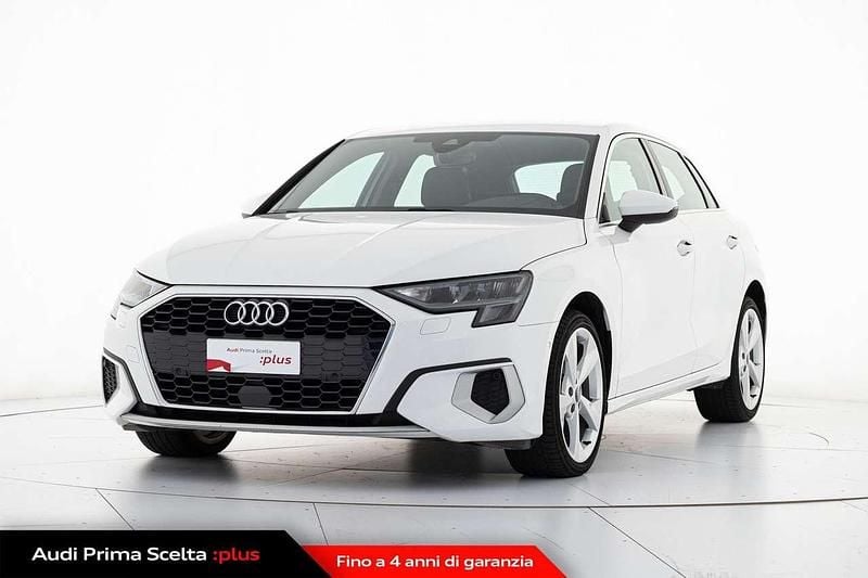 Usata Audi A3 Sportback Advanced 150 CV (110 kW) 2023 Bianco Utilitaria