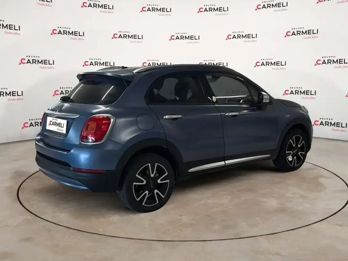 Usata Fiat 500X Mirror 95 CV (69 kW) 2018 Blu jeans metallizzato opaco SUV