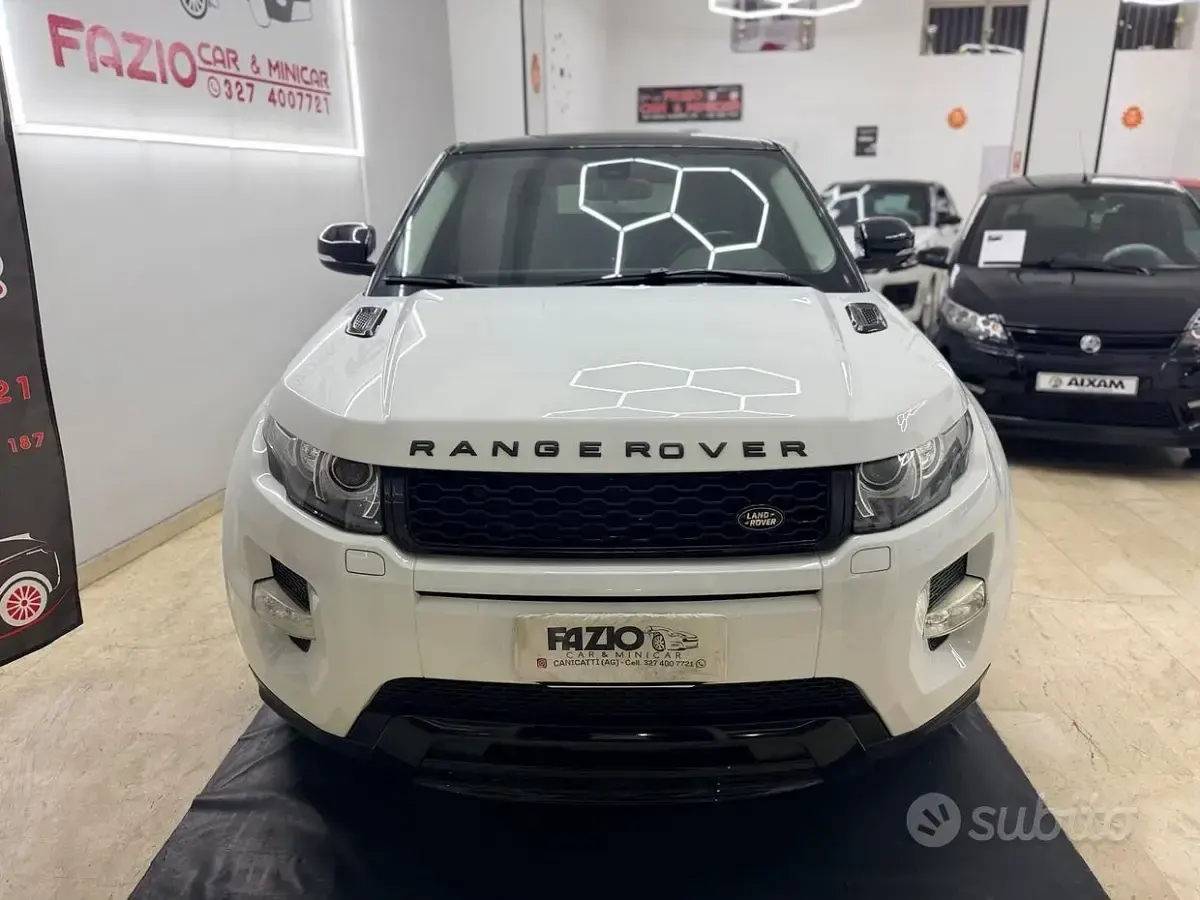 Usata Land Rover Range Rover evoque Dynamic 150 CV (110 kW) 2013 Bianco SUV