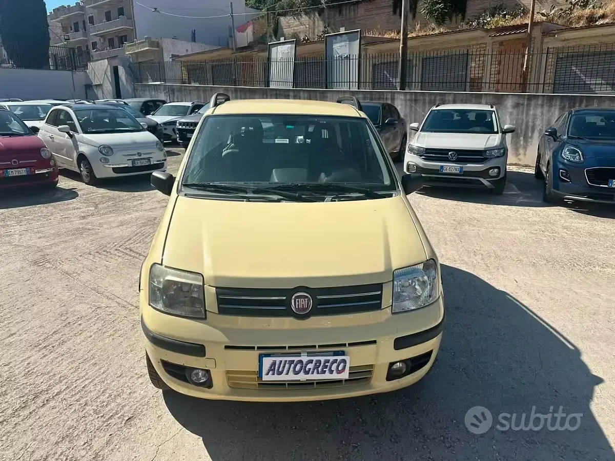 Usata Fiat Panda 4x4 60 CV (44 kW) 2009 Giallo Utilitaria