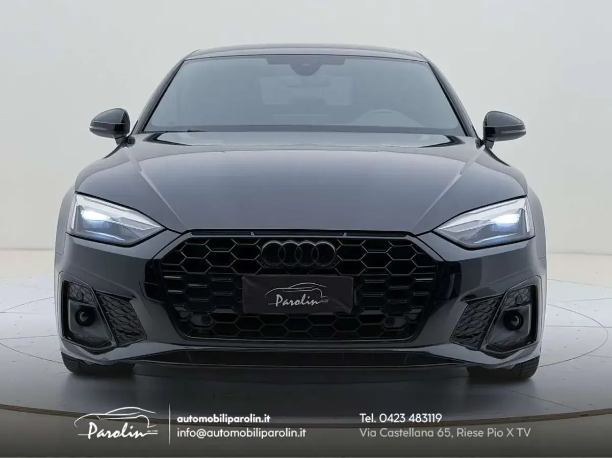 Usata Audi A5 S-Line 204 CV (150 kW) 2023 Nero mythos Coupé