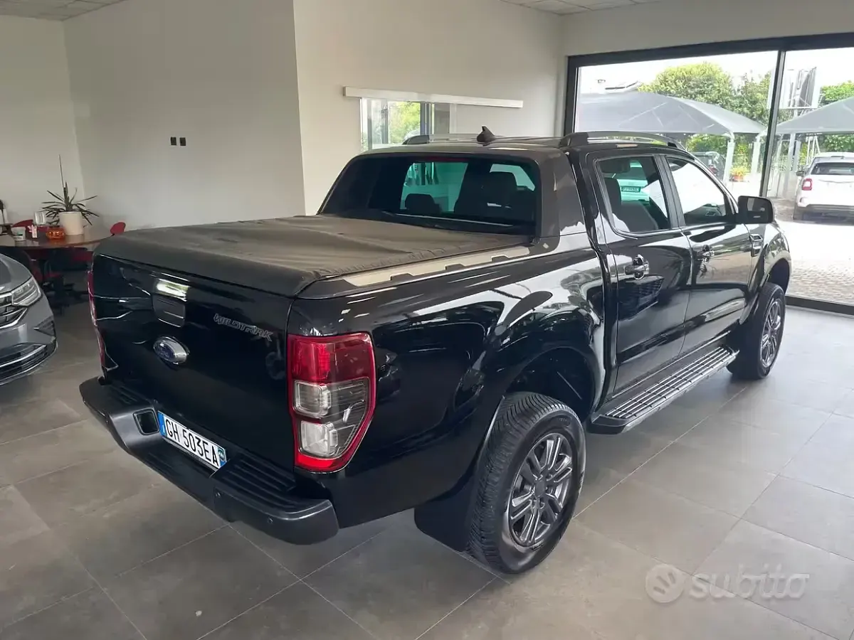 Usata Ford Ranger Wildtrack 170 CV (125 kW) 2022 Nero Pick-up