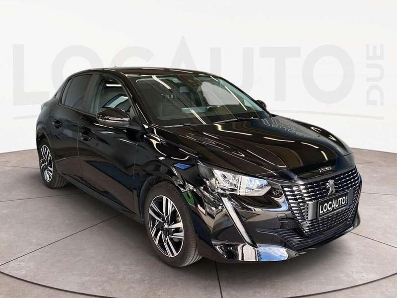 Usata Peugeot 208 Active 75 CV (55 kW) 2023 Nero Utilitaria