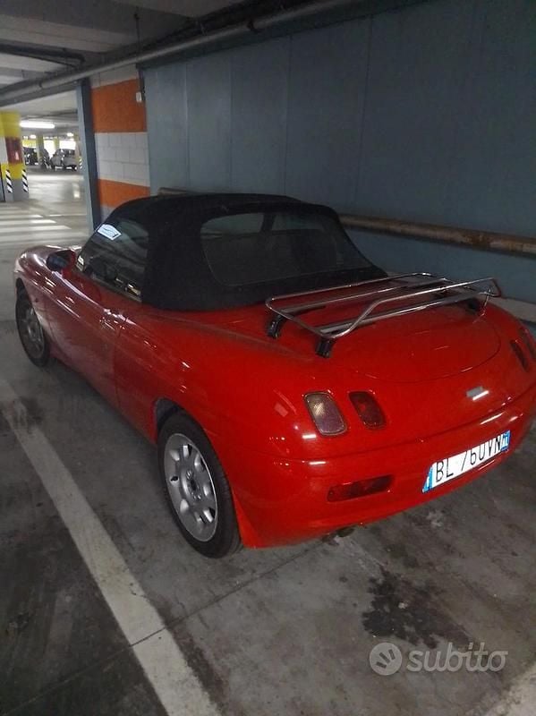 Usata Fiat Barchetta 131 CV (96 kW) 2010 Rosso Cabrio