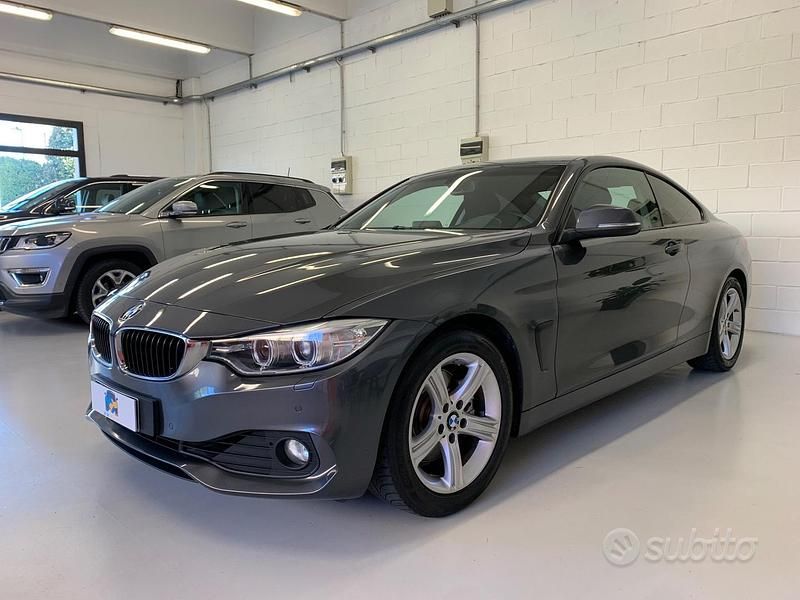 Usata BMW 428 Sport Line 245 CV (180 kW) 2014 Grigio Coupé