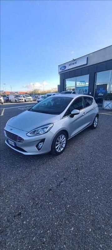 Usata Ford Fiesta Titanium S 125 CV (91 kW) 2020 Argento Berlina