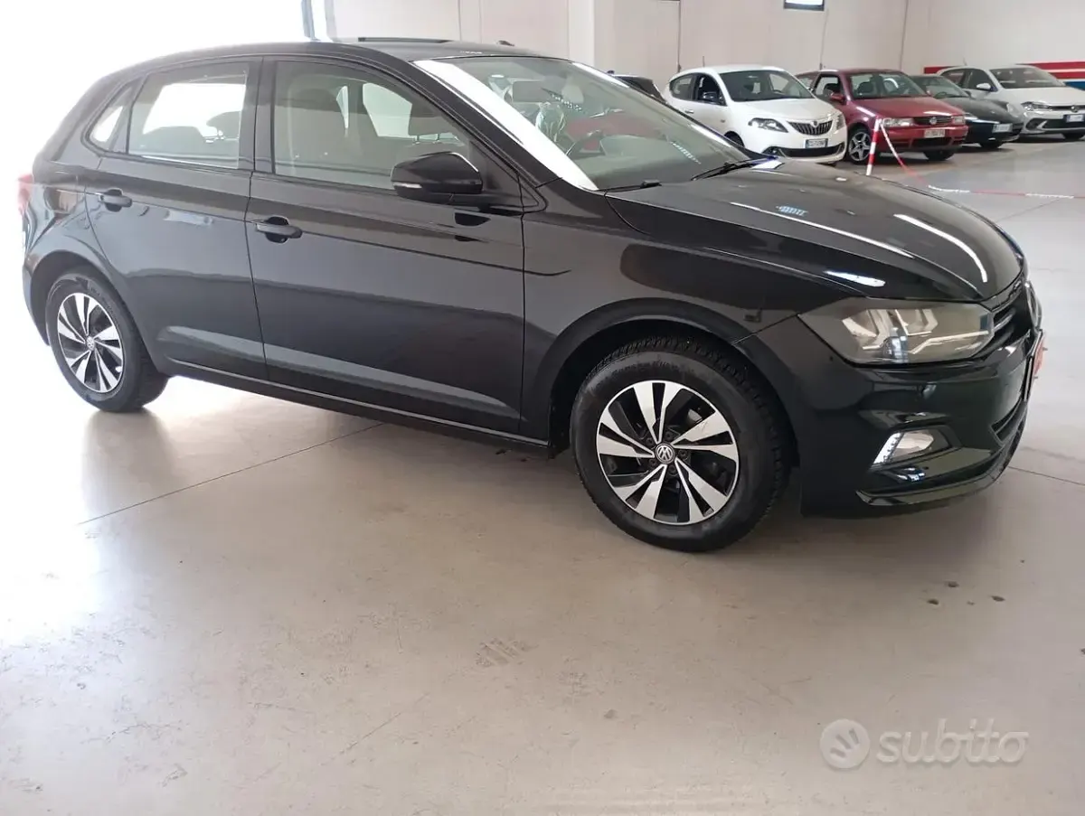 Usata VW Polo 80 CV (58 kW) 2020 Nero Utilitaria