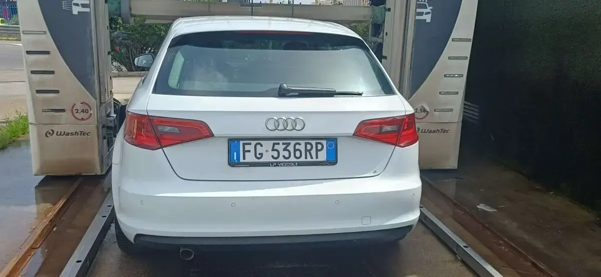 Usata Audi A3 Sport 110 CV (80 kW) 2017 Bianco Berlina