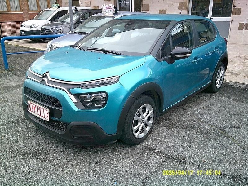 Usata Citroën C3 Feel 83 CV (61 kW) 2022 Verde Berlina