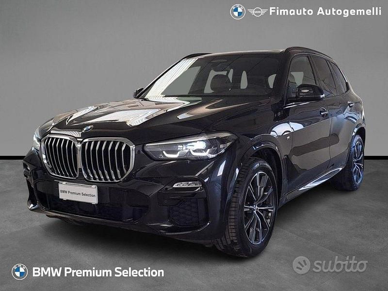 Usata BMW X5 M Sport 286 CV (210 kW) 2021 Nero / metallizzato SUV