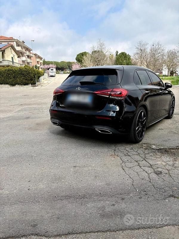 Usata Mercedes A200 AMG 150 CV (110 kW) 2019 Nero Berlina