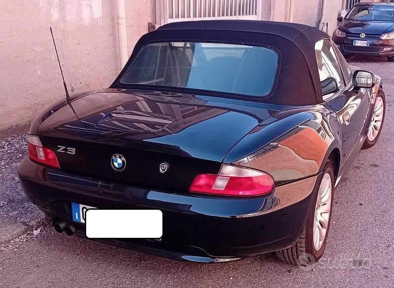 Usata BMW Z3 170 CV (125 kW) 2002 Nero Cabrio