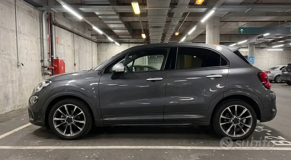 Usata Fiat 500X Sport 120 CV (88 kW) 2021 Grigio SUV