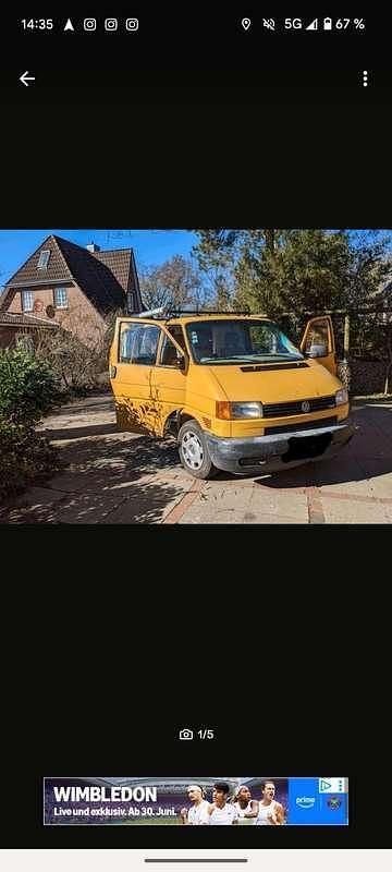 Usata 1999 VW T4 Furgone | 4500 € (Ottimo prezzo) - Immagine 1/4