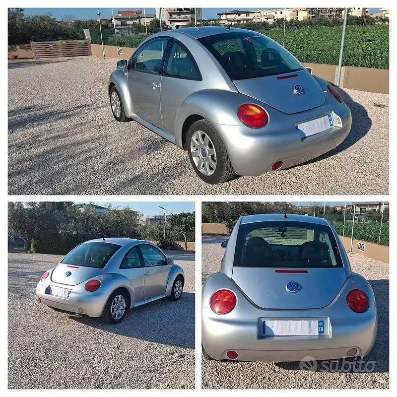 Usata VW New Beetle Highline 90 CV (66 kW) 2002 Grigio Utilitaria