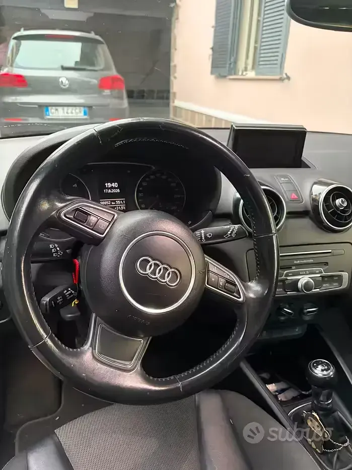 Usata Audi A1 Sportback 90 CV (66 kW) 2016 Nero Utilitaria