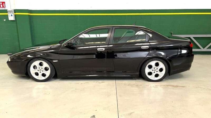 Usata Alfa Romeo 166 Super 226 CV (166 kW) 2000 Blu Berlina