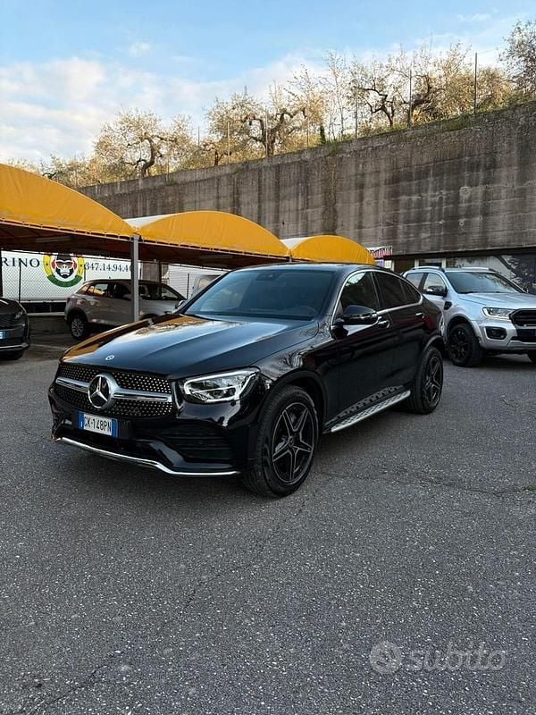 Usata Mercedes GLC300 Premium 245 CV (180 kW) 2022 Nero Coupé