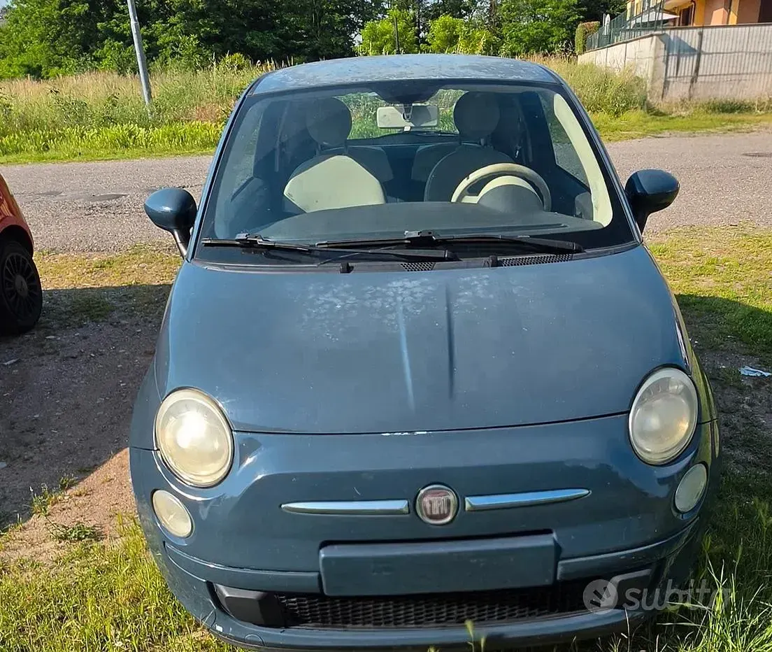 Usata Fiat 500 69 CV (50 kW) 2007 Blu Utilitaria
