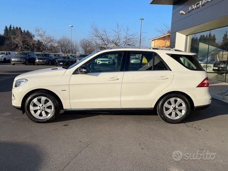 Usata Mercedes ML350 Sport 258 CV (189 kW) 2013 Bianco SUV