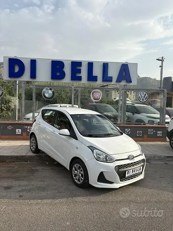 Usata Hyundai i10 66 CV (48 kW) 2020 Nero Utilitaria